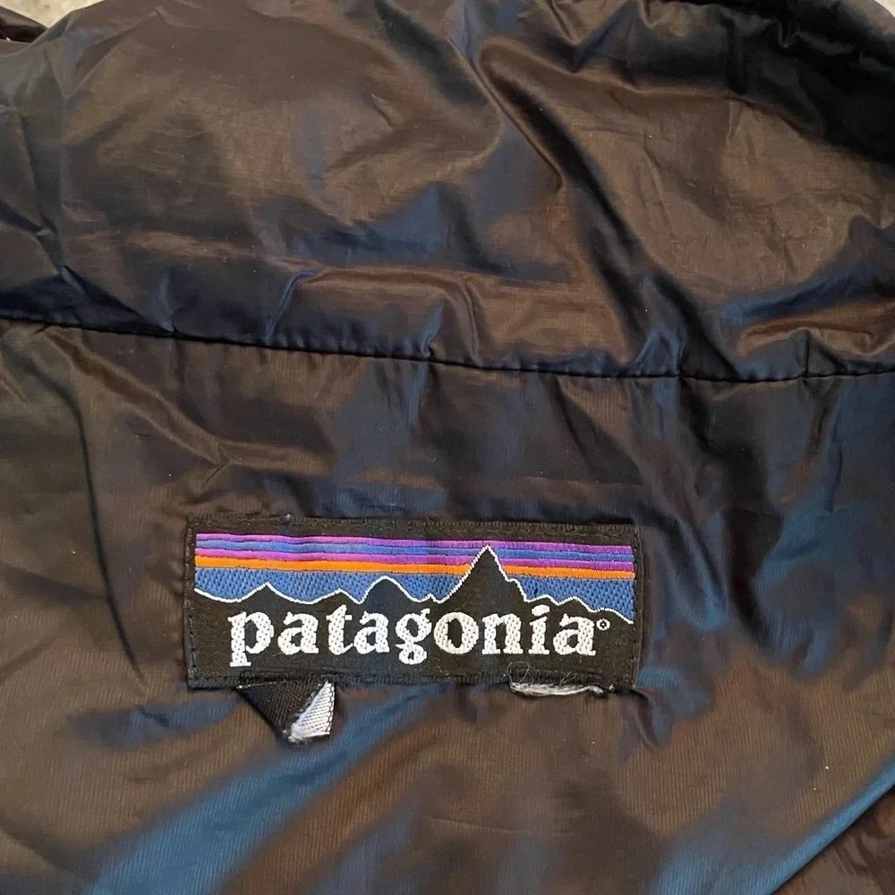 Patagonia Nano Puff Black Vest Insulated Full Zip Women’s